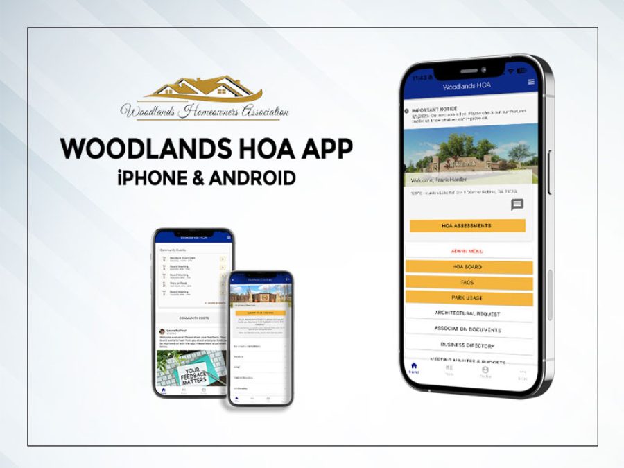 Woodlands HOA App